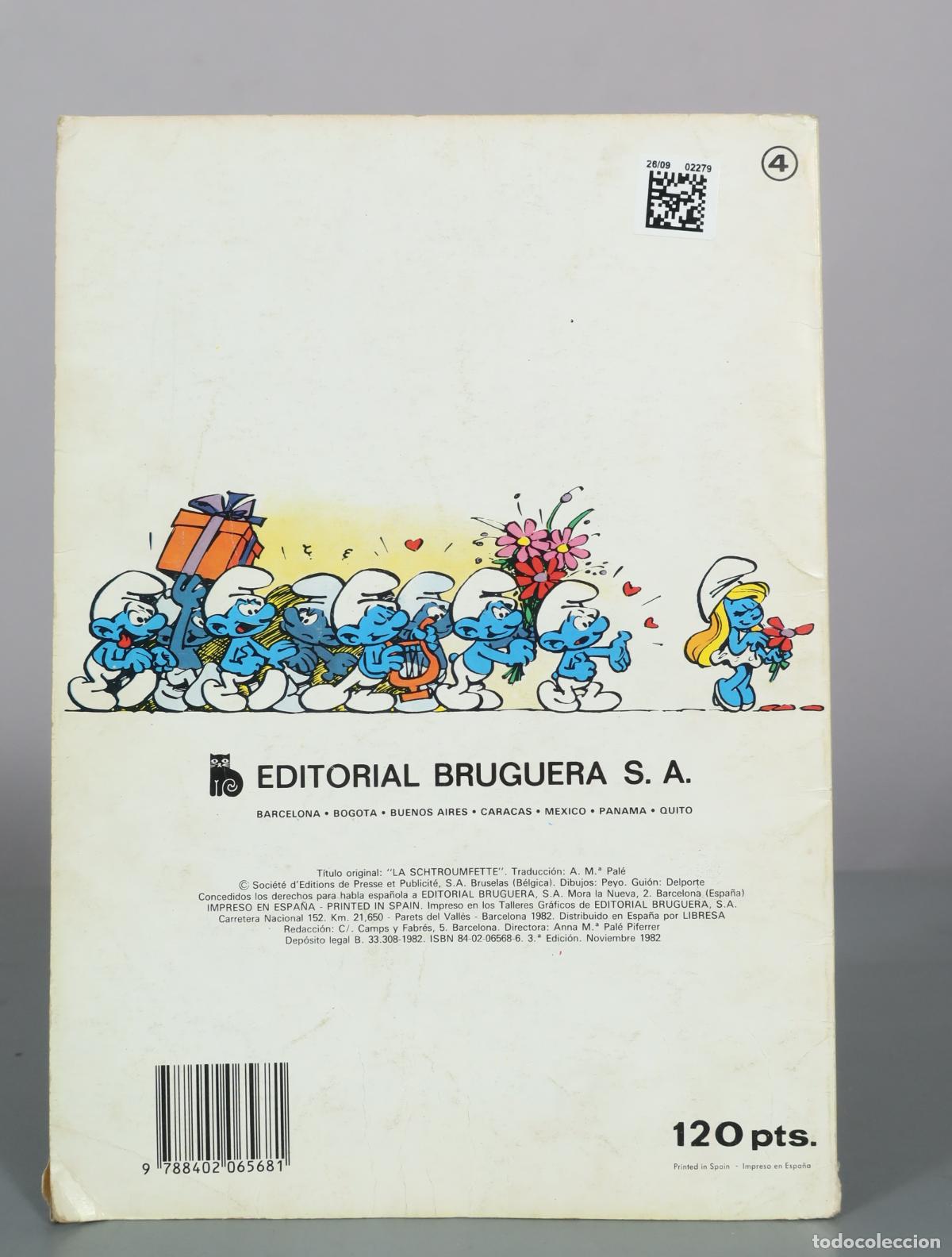 C&oacute;mics: Los Pitufos - La Pitufita - Editorial Bruguera - Foto 2