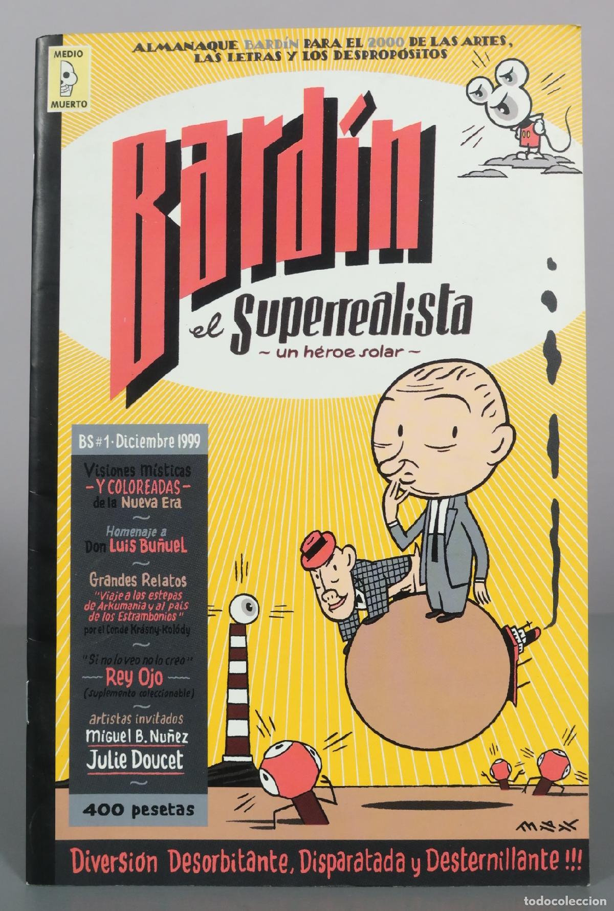 C&oacute;mics: Bard&iacute;n el Superrealista - un h&eacute;roe solar - Max - Medio Muerto
