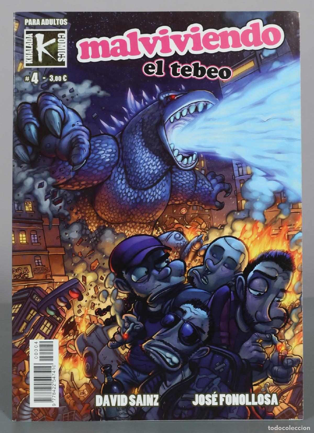 C&oacute;mics: Malviviendo el tebeo - David Sainz - Jos&eacute; Fonollosa - Khalada Comics