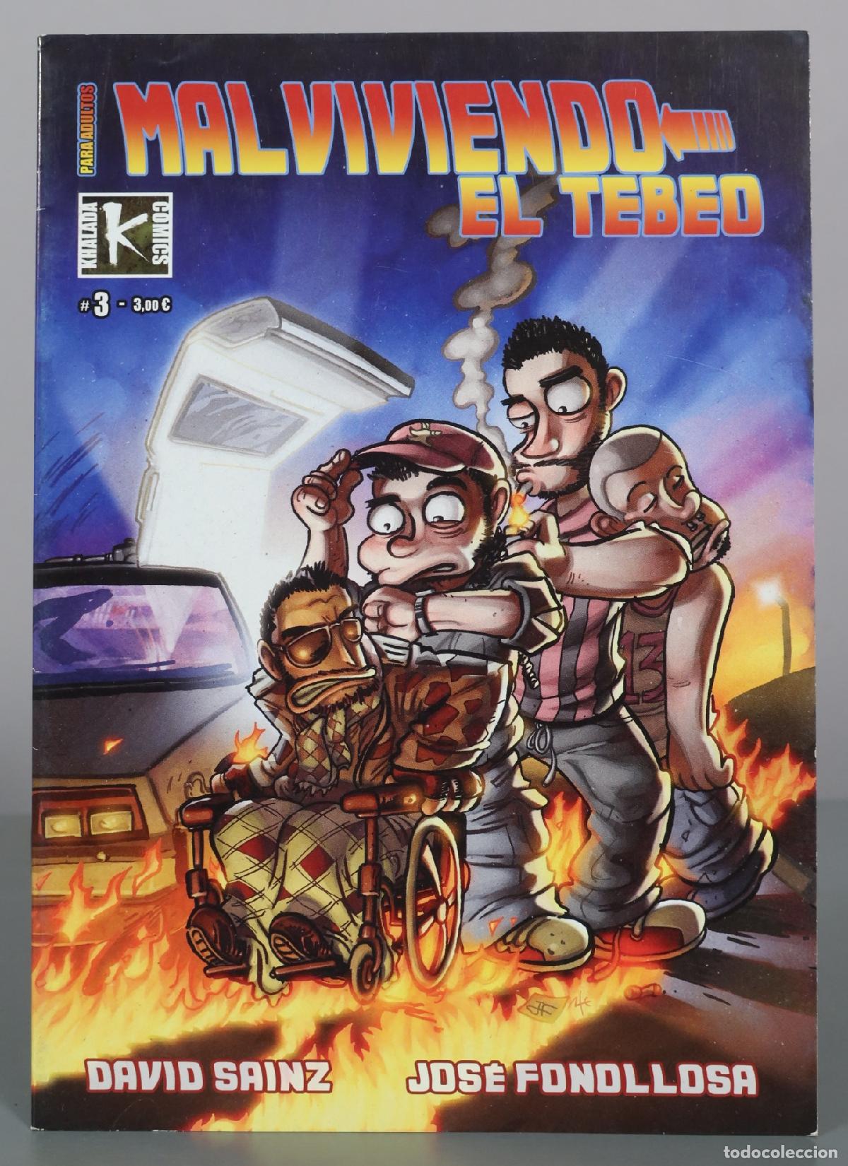 C&oacute;mics: Malviviendo - El Tebeo - David Sainz, Jos&eacute; Fondllosa - Khalada Comics