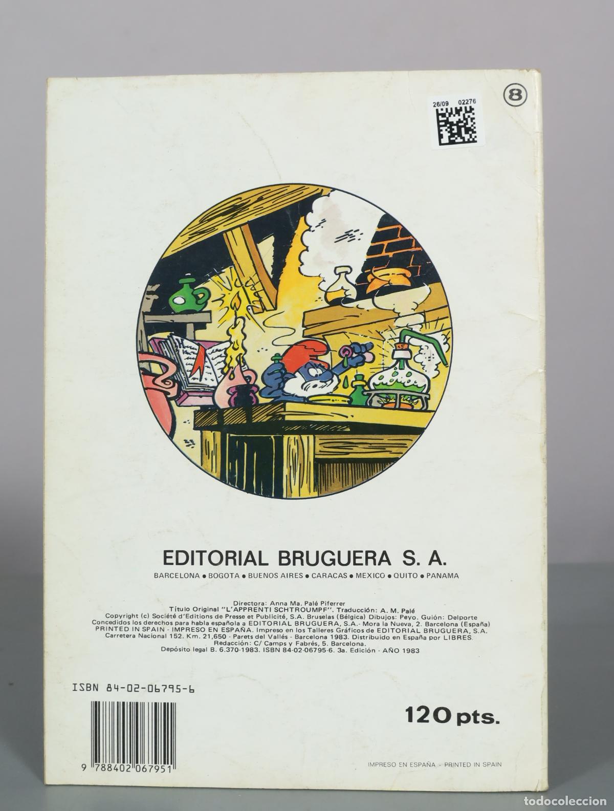 C&oacute;mics: Los Pitufos - Aprendiz de... pitufo - Editorial Bruguera 8 - Foto 3