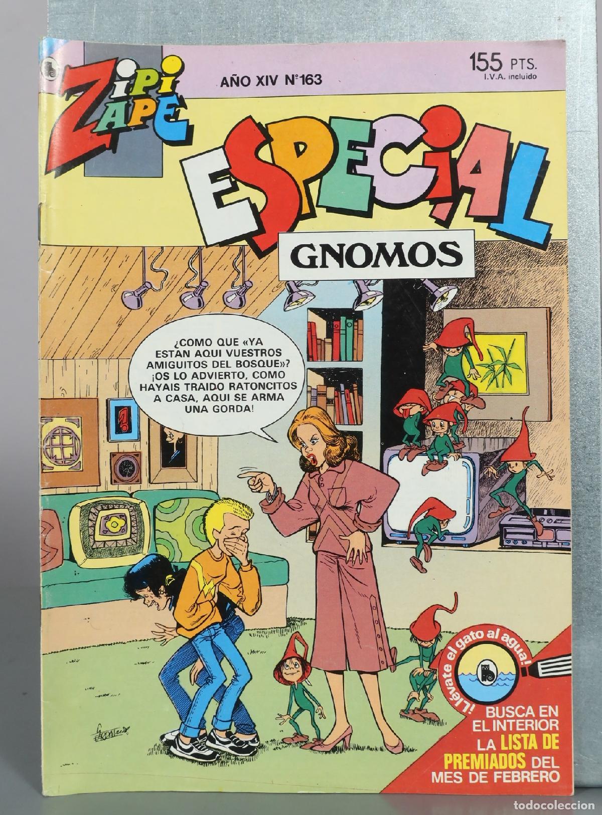 C&oacute;mics: Zipi y Zape Especial - Gnomos - Bruguera 163
