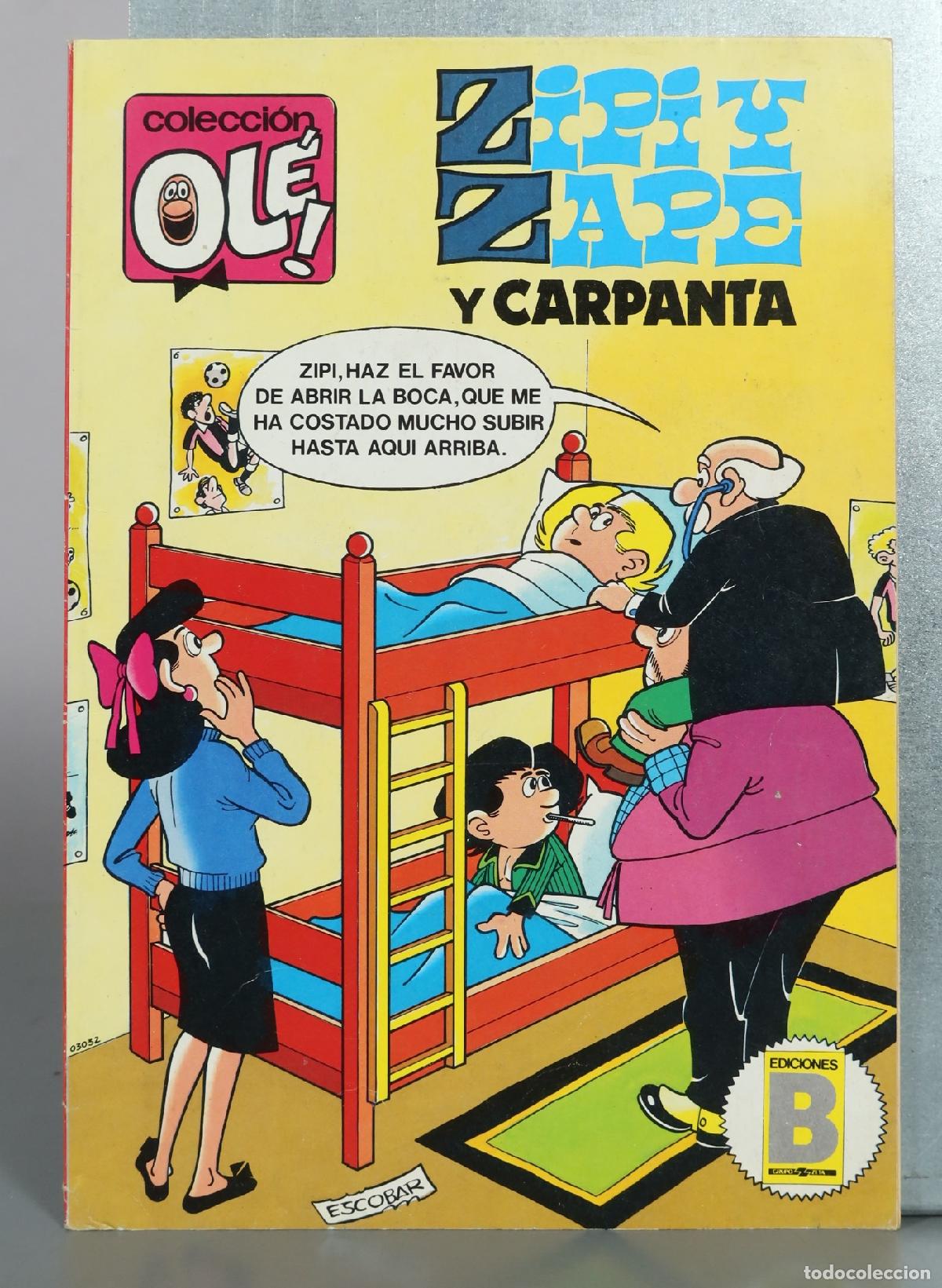 C&oacute;mics: Coleccion Ole - Zipi y Zape y Carpanta - Escobar - Ediciones B 255