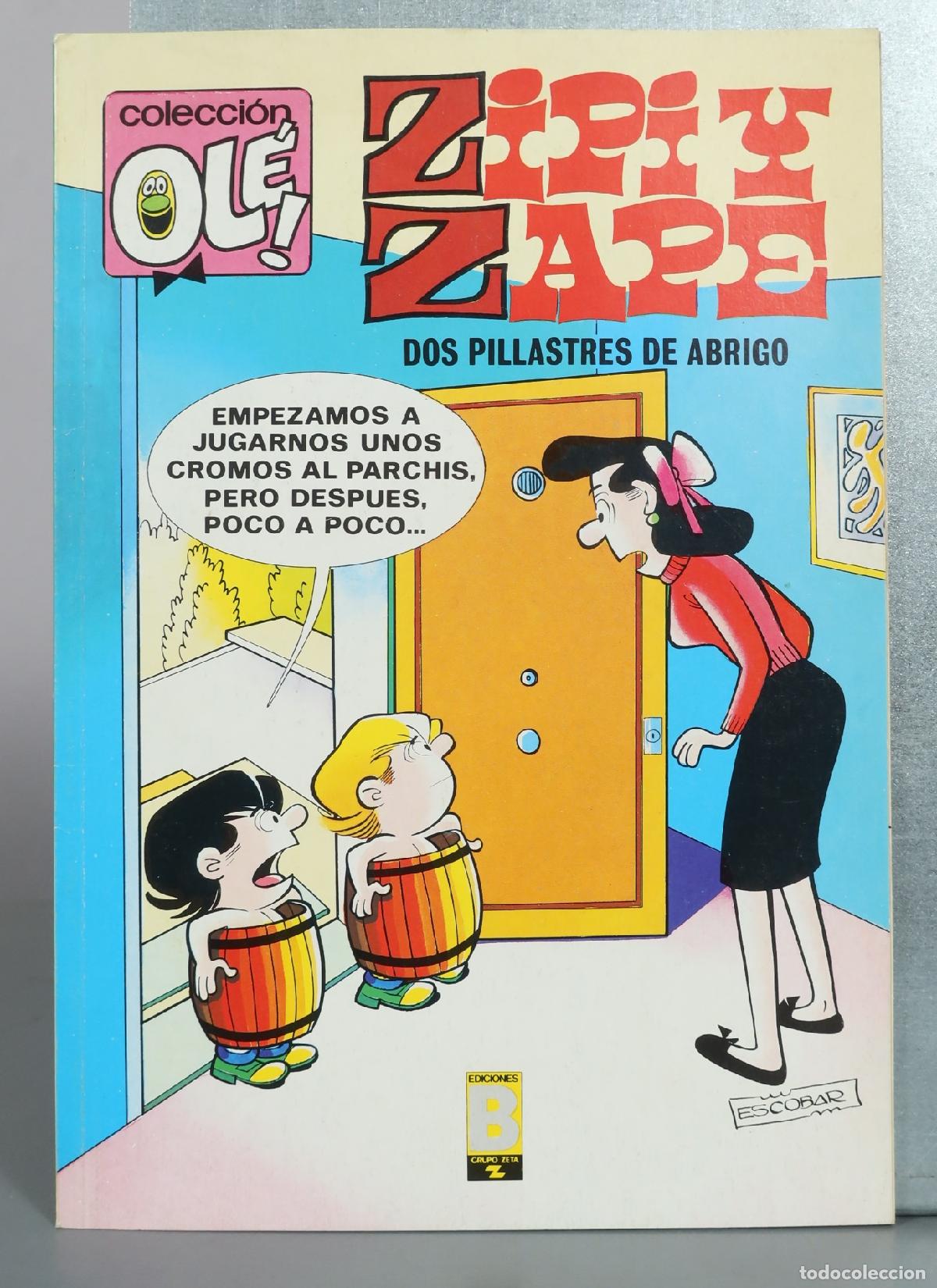 C&oacute;mics: Colecci&oacute;n Ol&eacute; - Zipi y Zape - Dos pillastres de abrigo - Escobar - Ediciones B 156