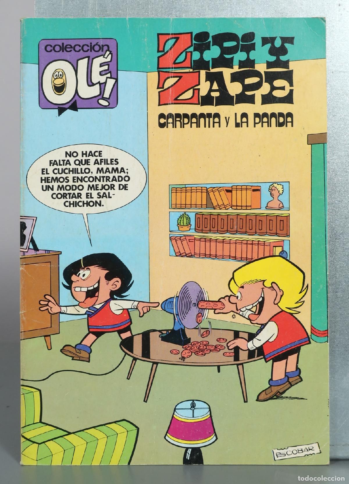 C&oacute;mics: Zipi y Zape - Carpanta y La Panda - Escobar - Editorial Bruguera 168