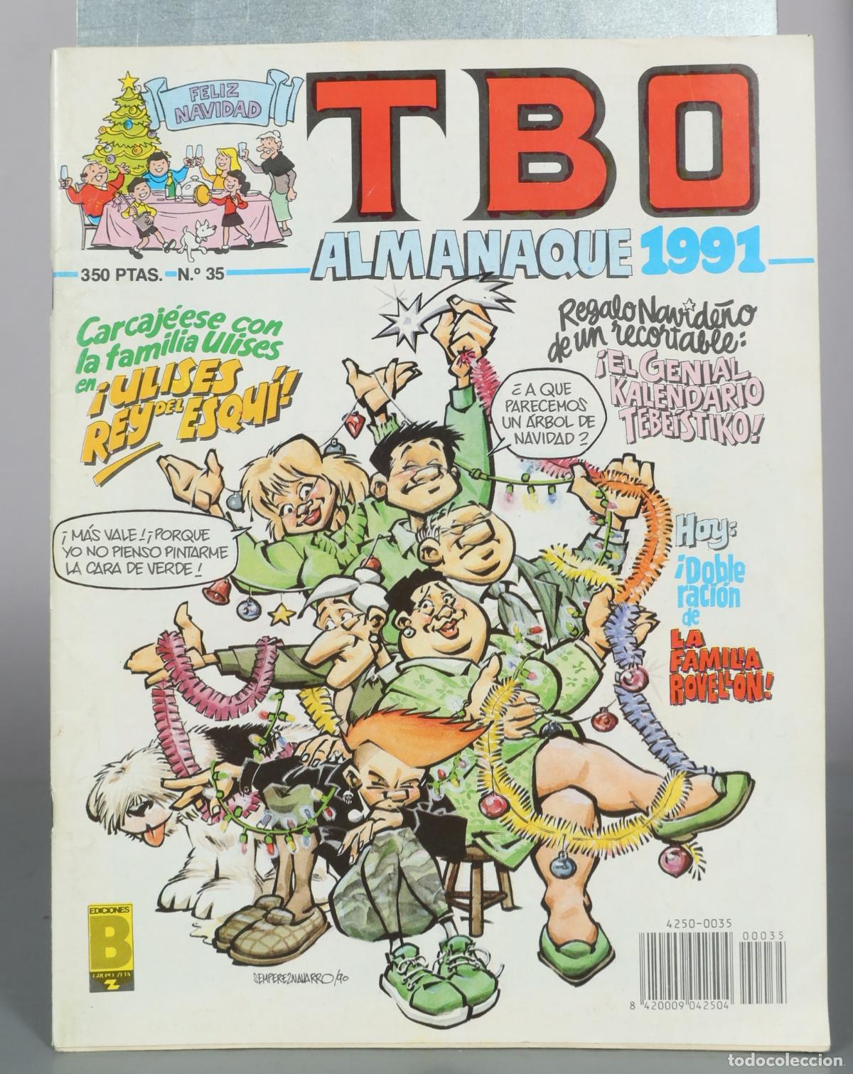 C&oacute;mics: TBO - Almanaque 1991