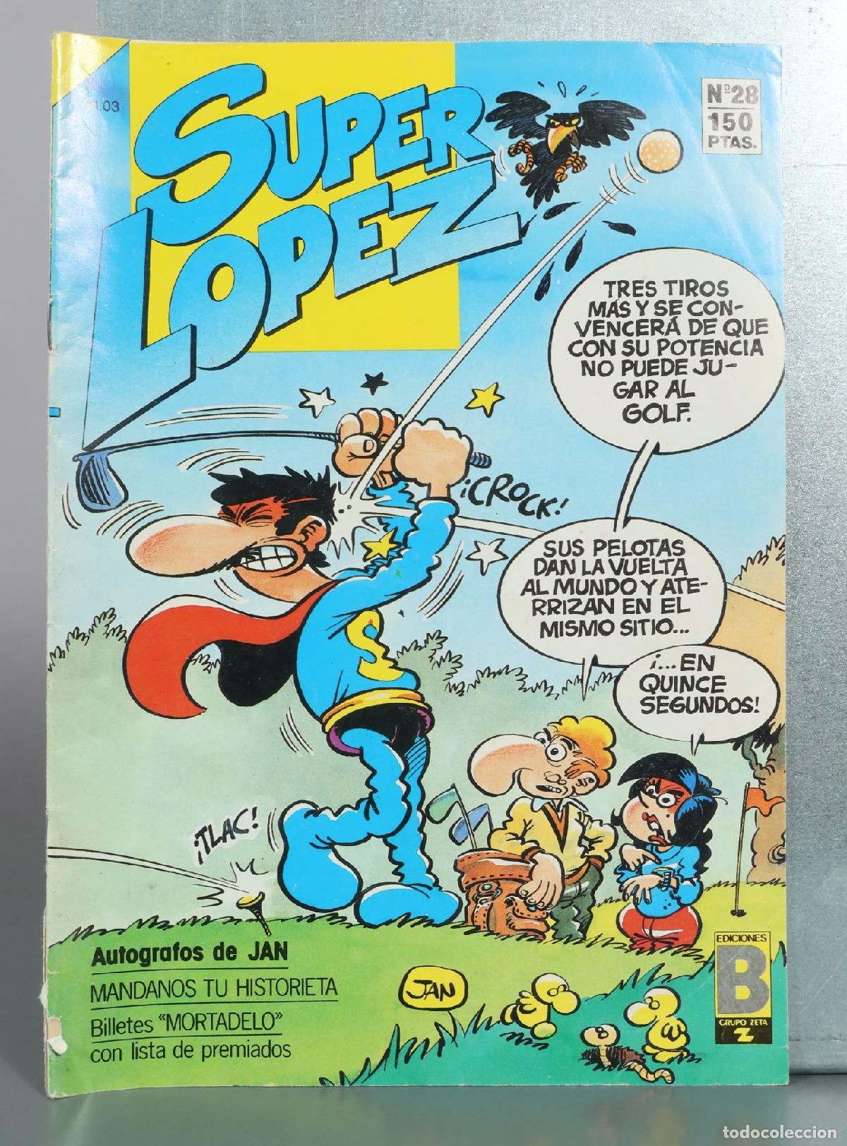 C&oacute;mics: Superl&oacute;pez - Jan - Ediciones B 28