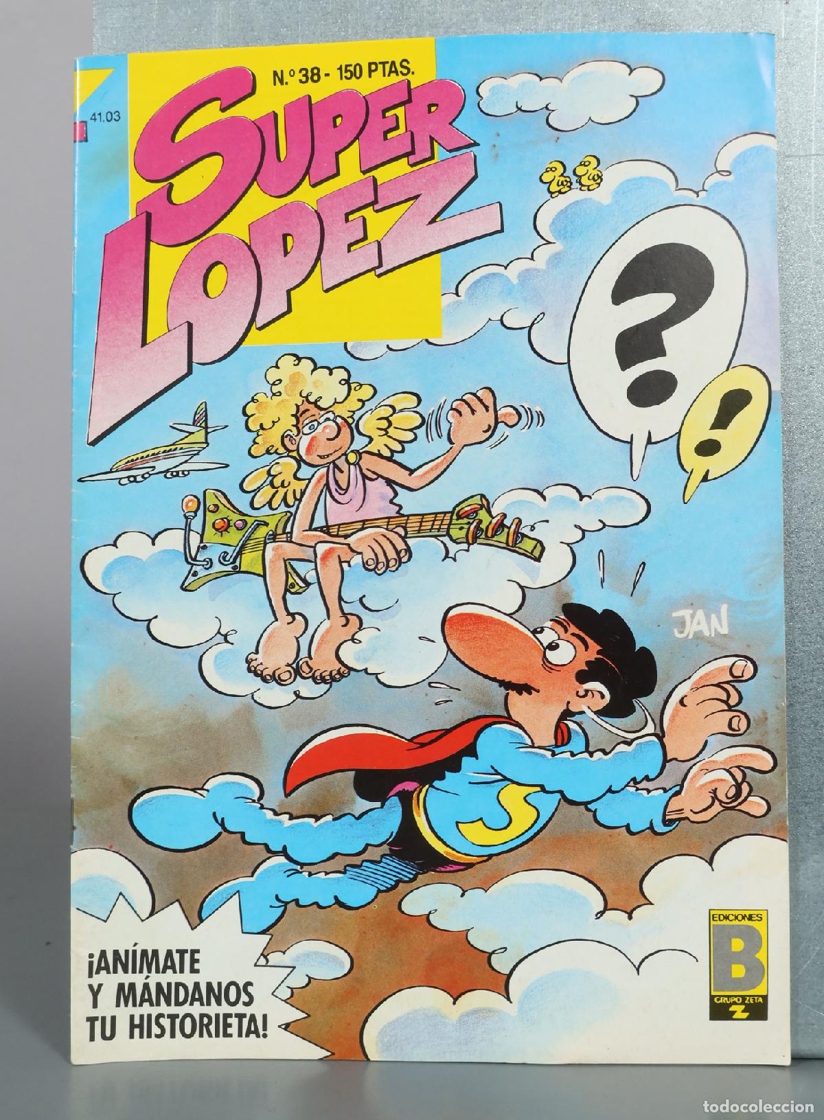 C&oacute;mics: Super Lopez - Jan - Ediciones B 38