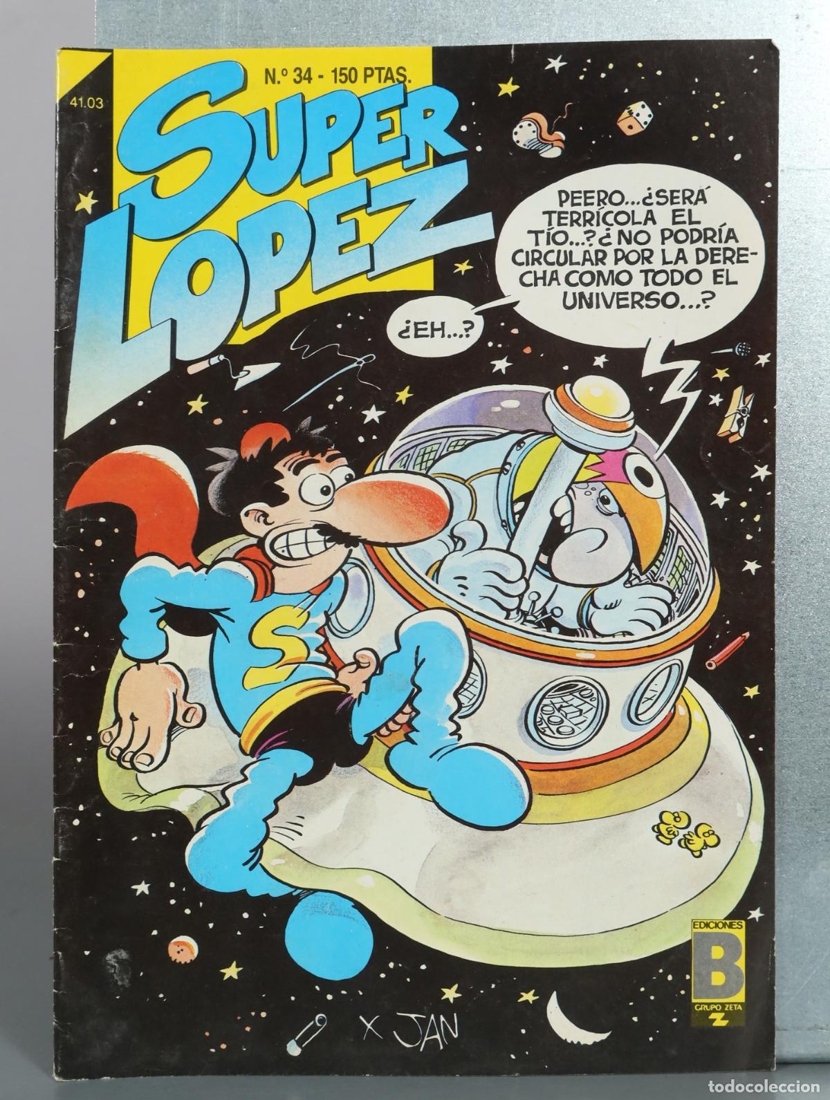 C&oacute;mics: Super Lopez - Jan - Ediciones B 34 - Foto 1