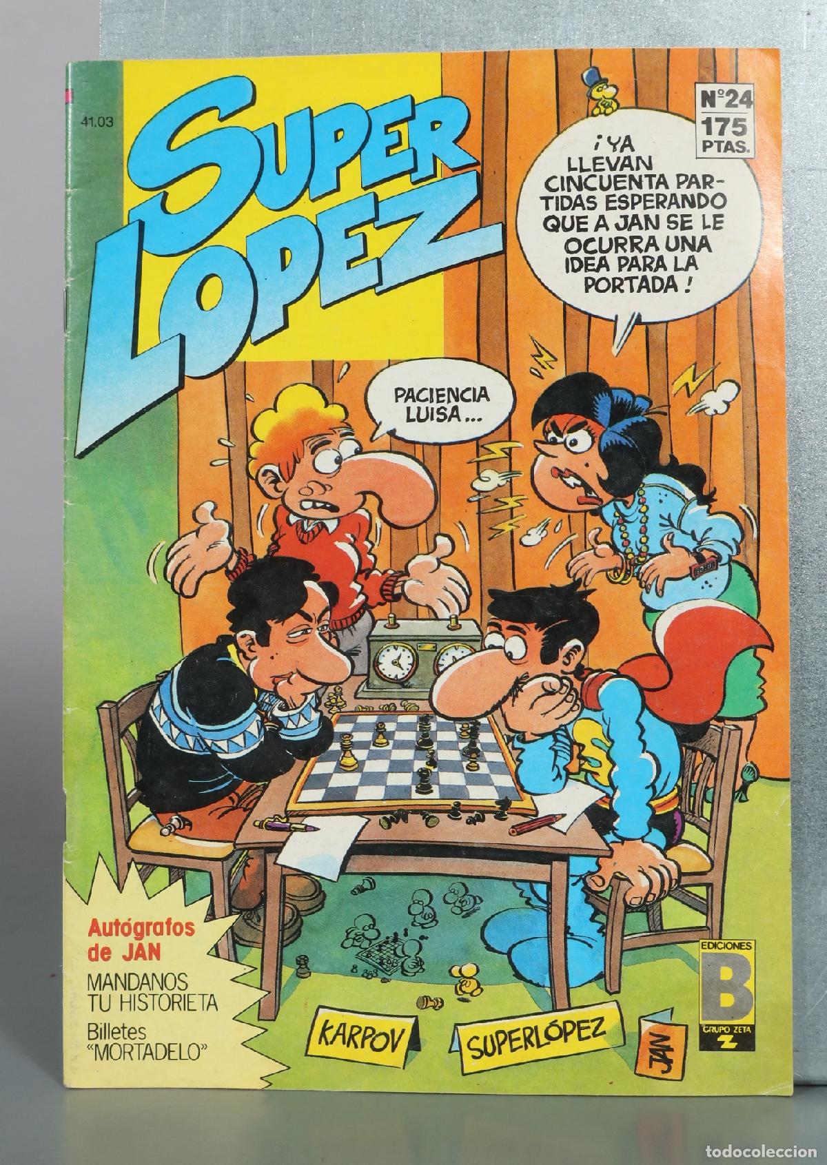 C&oacute;mics: Super L&oacute;pez - Ediciones B 24 - Foto 1