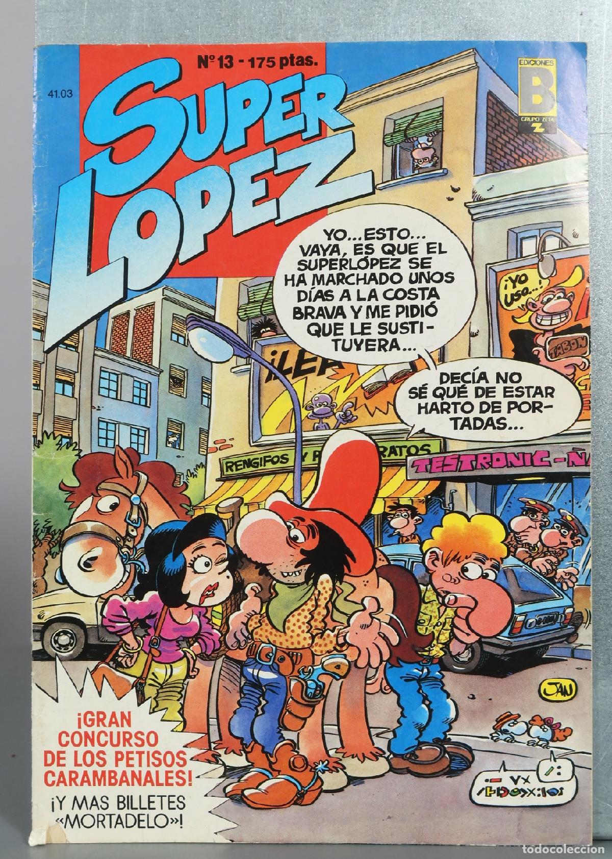 C&oacute;mics: Superl&oacute;pez - Ediciones B 13 - Foto 1