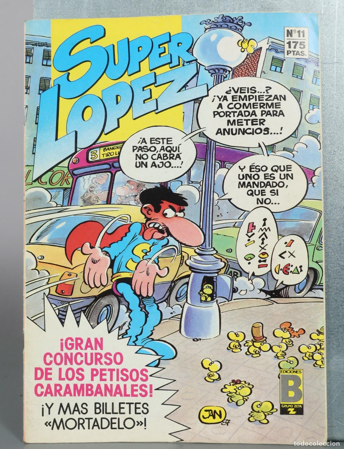 Comics: Superl&oacute;pez - Gran concurso de los petisos carambanales - Jan - Ediciones B 11