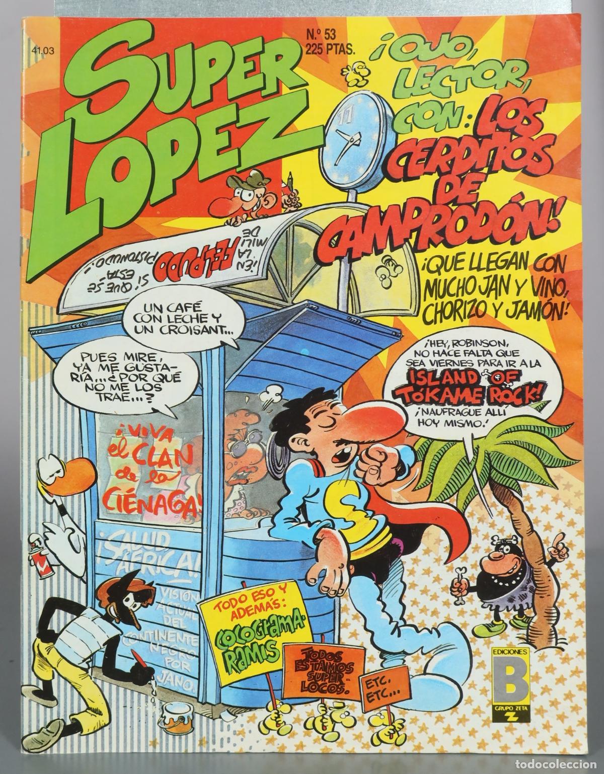 C&oacute;mics: Super Lopez - Los Cerditos de Camprodon - Ediciones B 53 - Foto 1