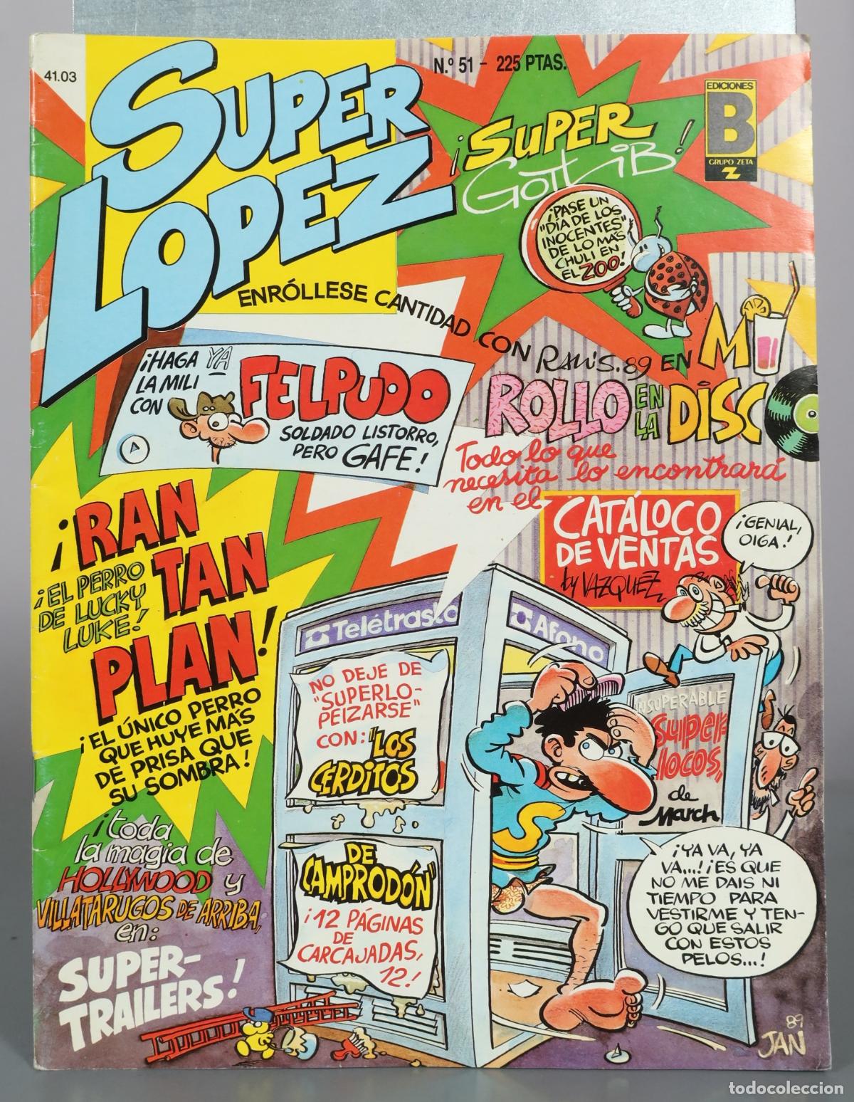 C&oacute;mics: Superl&oacute;pez - Ediciones B 51