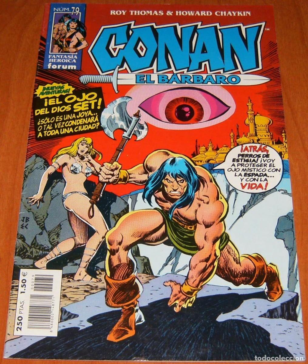 Comics: CONAN EL BARBARO N&uacute;mero 79 . FORUM . EDICION CRONOLOGICA . REEDICI&Oacute;N