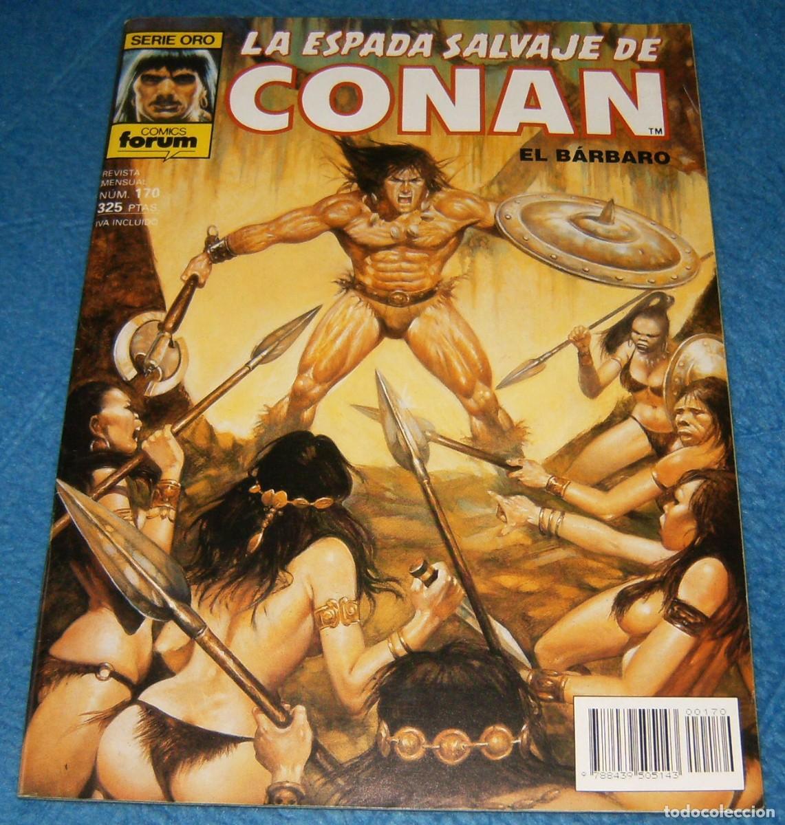 Comics: LA ESPADA SALVAJE DE CONAN EL BARBARO . N&uacute;mero 170 . FORUM . PLANETA