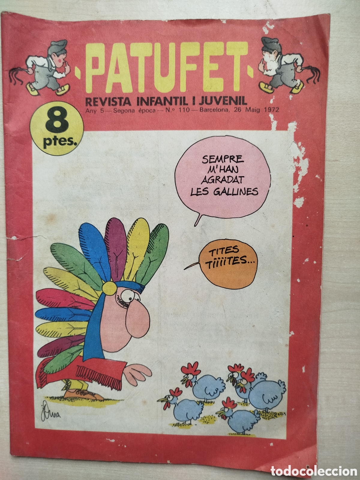 C&oacute;mics: Patufet, any 5, segona &egrave;poca, n&uacute;m. 110