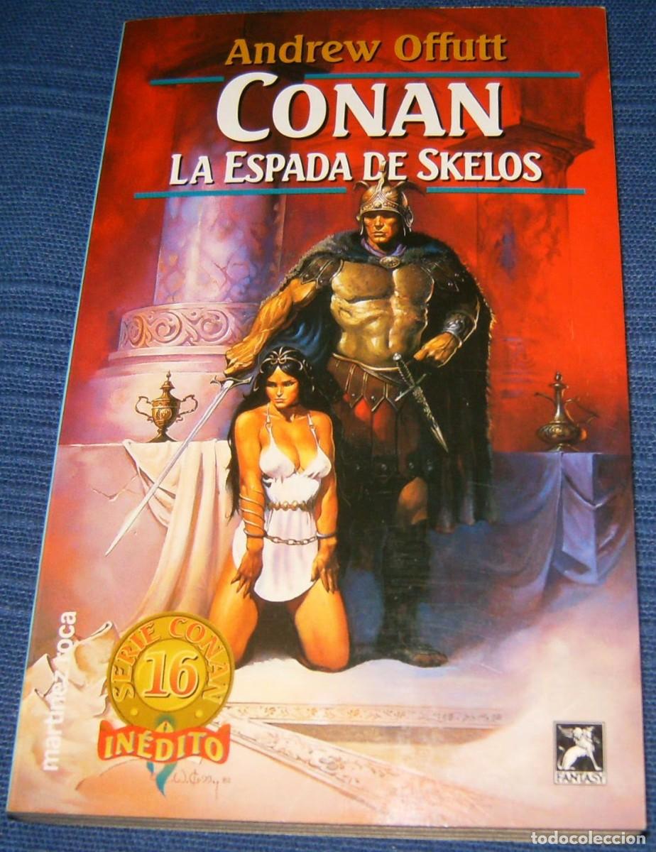 C&oacute;mics: NOVELA . CONAN . LA ESPADA DE SKELOS . EDITOR MARTINEZ ROCA - Foto 1
