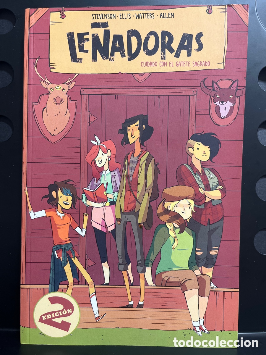 C&oacute;mics: LE&Ntilde;ADORAS N.1 CUIDADO CON EL GATETE SAGRADO Ed SAPRISTI BOOM STUDIO ( 2016/2024 )