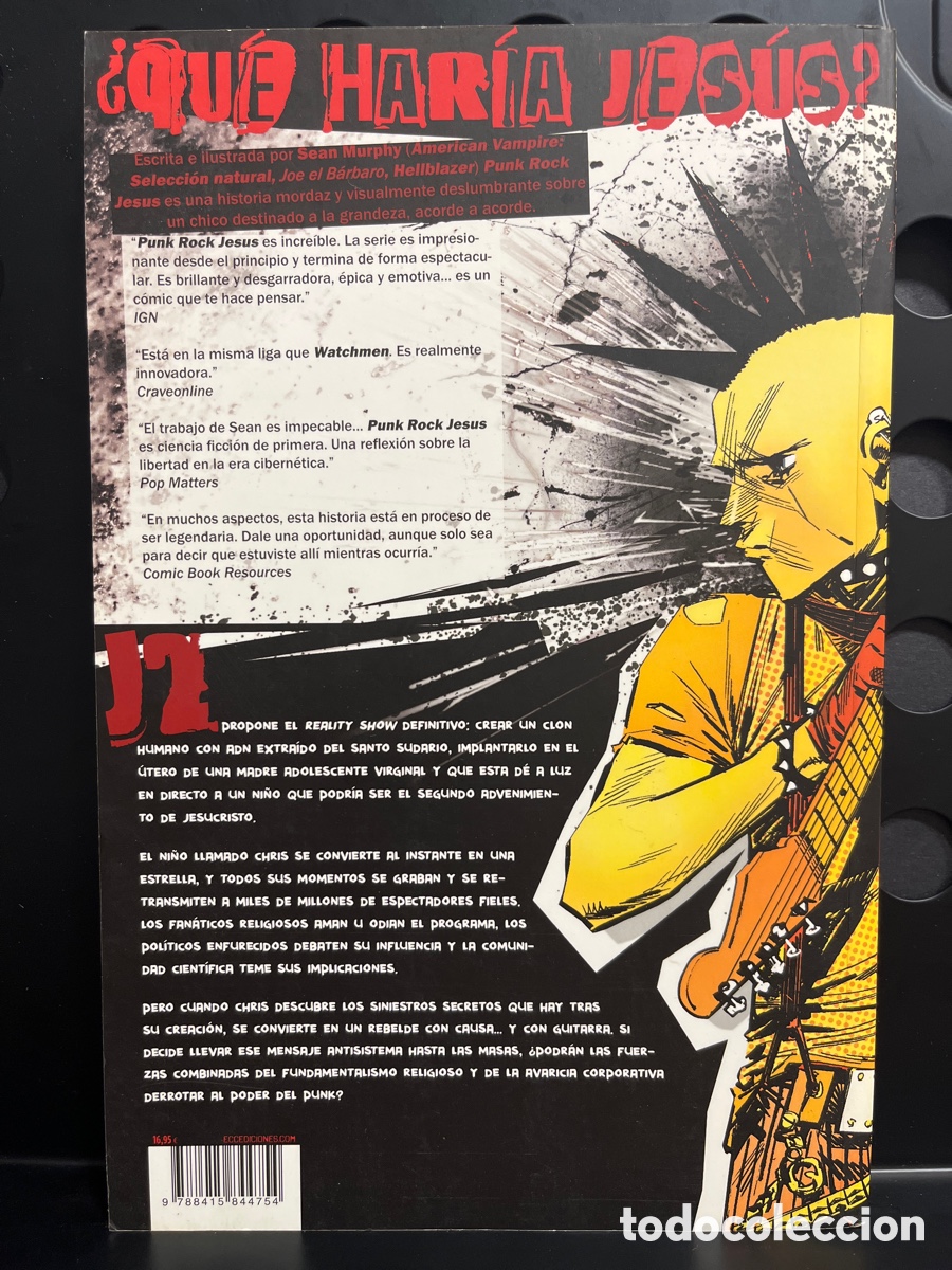 C&oacute;mics: PUNK ROCK JESUS de SEAN MURPHY V&Eacute;RTIGO ECC ( 2013 ) - Foto 3
