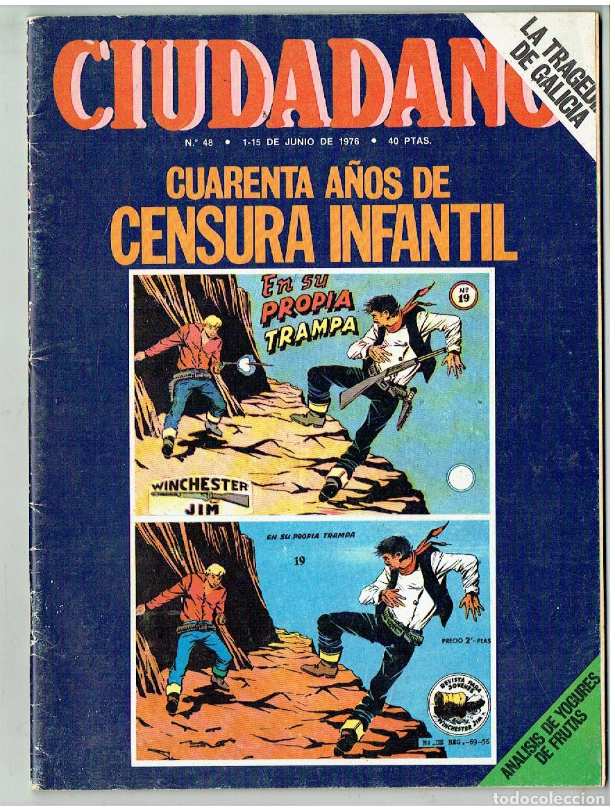 C&oacute;mics: CIUDADANO. N&ordm; 48. CUARENTA A&Ntilde;OS DE CENSURA INFANTIL. 1973.(B55.3 RUM)