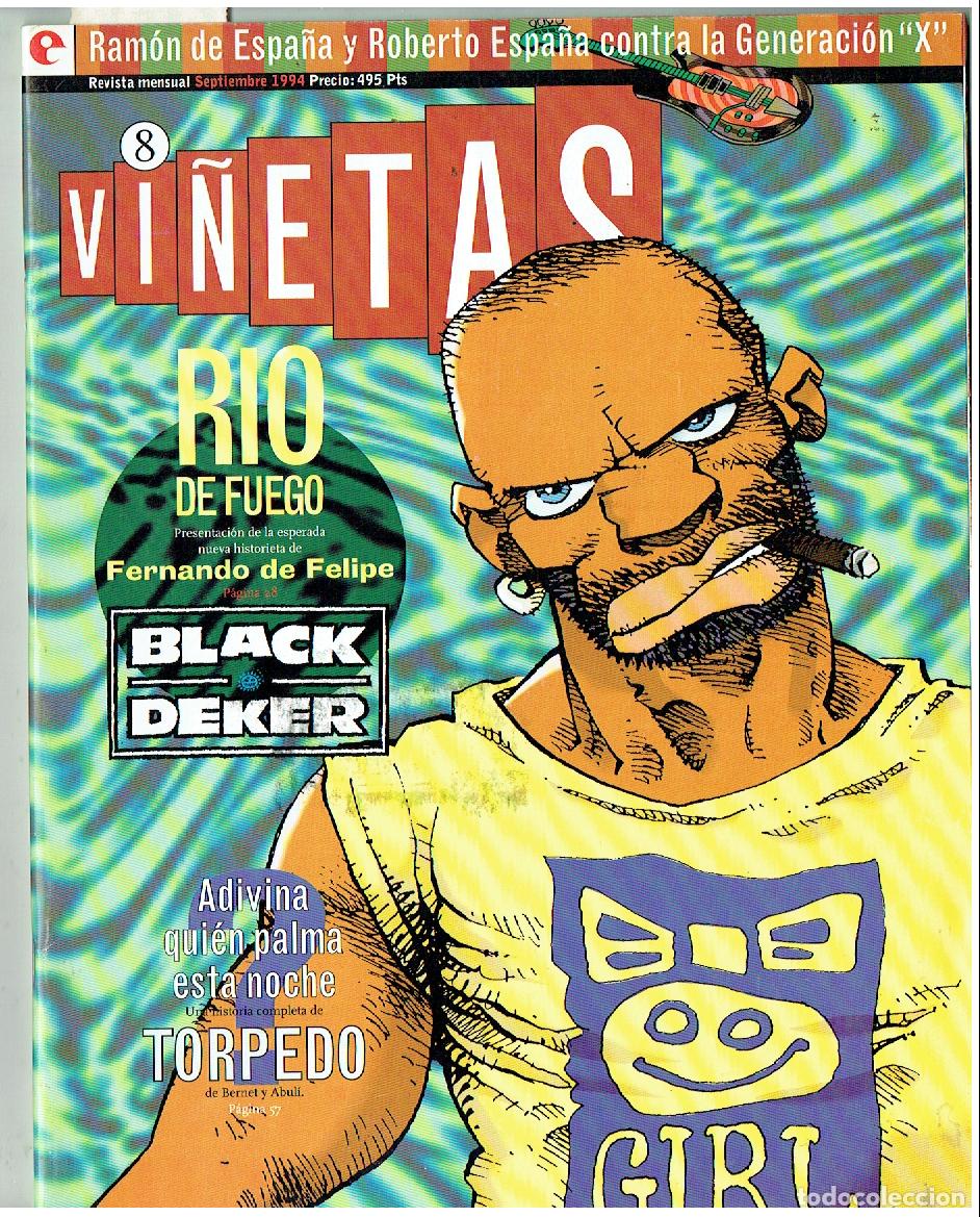 C&oacute;mics: VI&Ntilde;ETAS . N&ordm; 8. RIO DE FUEGO. (B55.3 RUM)