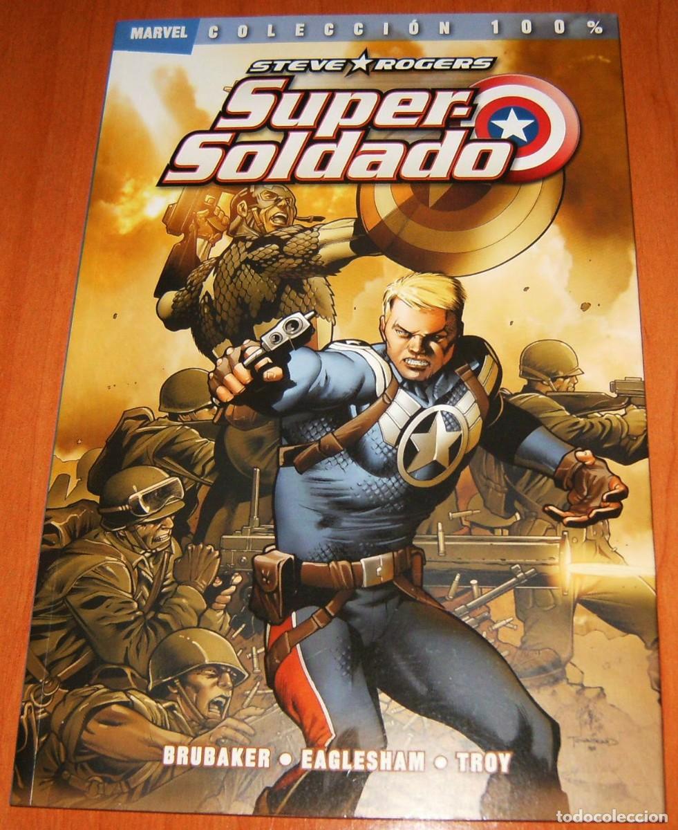Comics: CAPITAN AMERICA , STEVE ROGERS . SUPER-SOLDADO . COLECCION 100 % MARVEL