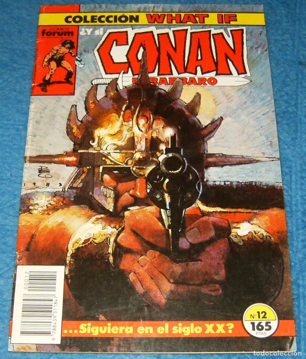C&oacute;mics: COLECCION WHAT IF . 12 . Y SI CONAN EL BARBARO SIGUIERA EN EL SIGLO XX . Forum