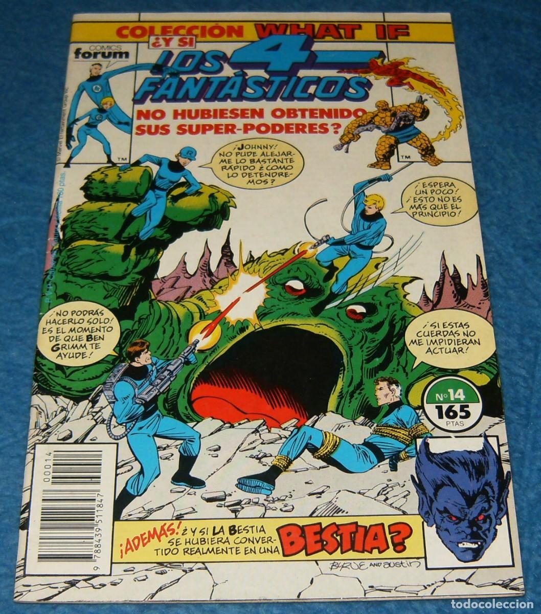 C&oacute;mics: COLECCION WHAT IF . 14 . Y SI LOS 4 FANTASTICOS NO HUBIESEN OBTENIDO SUS SUPER-PODERES .Forum. BYRNE