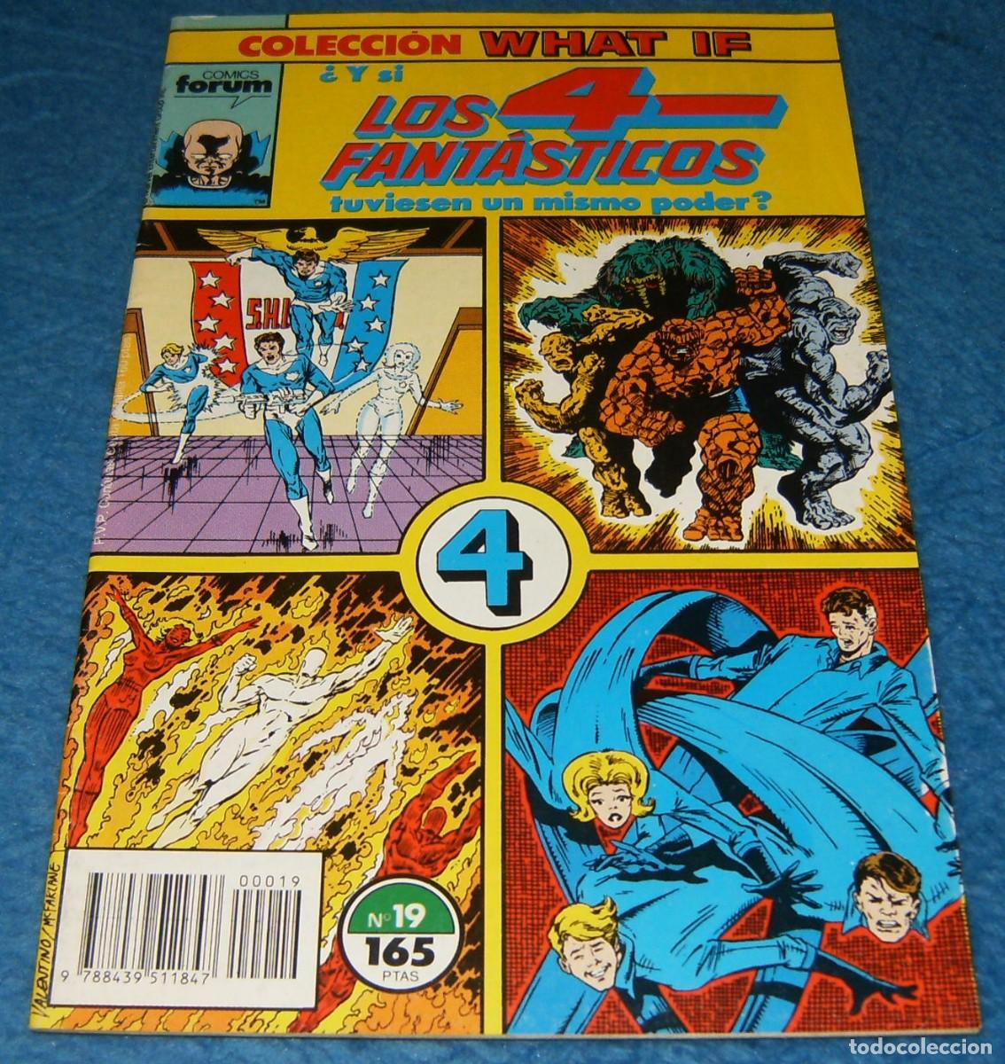 C&oacute;mics: COLECCION WHAT IF . 19 . Y SI LOS 4 FANTASTICOS TUVIESEN UN MISMO PODER . Forum