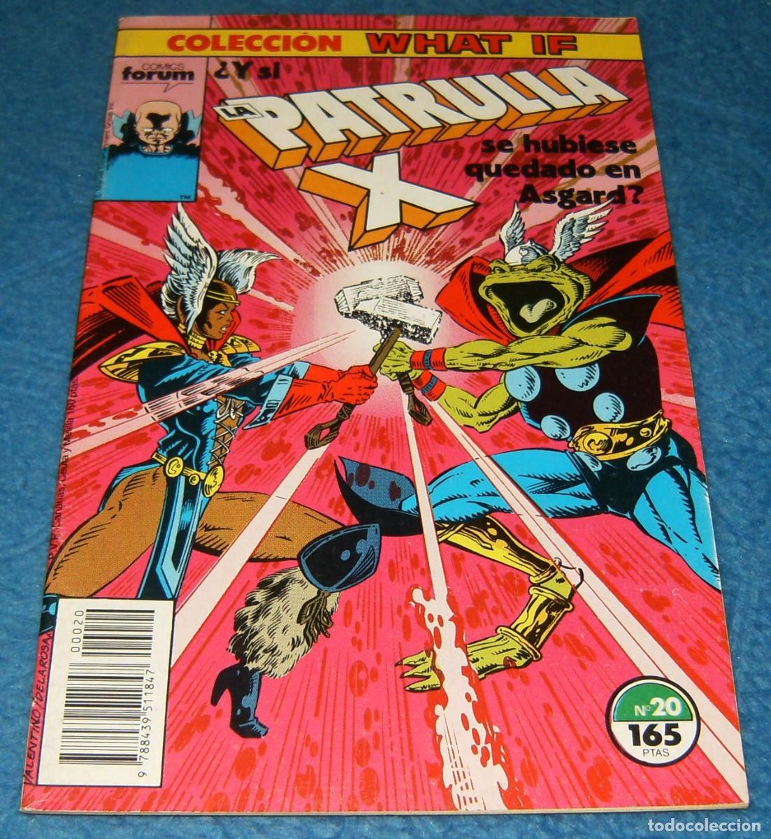 C&oacute;mics: COLECCION WHAT IF . 20 . Y SI LA PATRULLA-X SE HUBIESE QUEDADO EN ASGARD . Forum