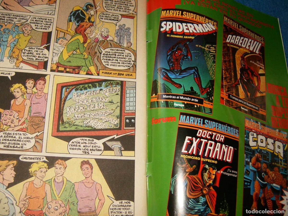C&oacute;mics: FACTOR-X . ESPECIAL VERANO 1989 . FORUM . INVITADOS LOS INHUMANOS - Foto 5