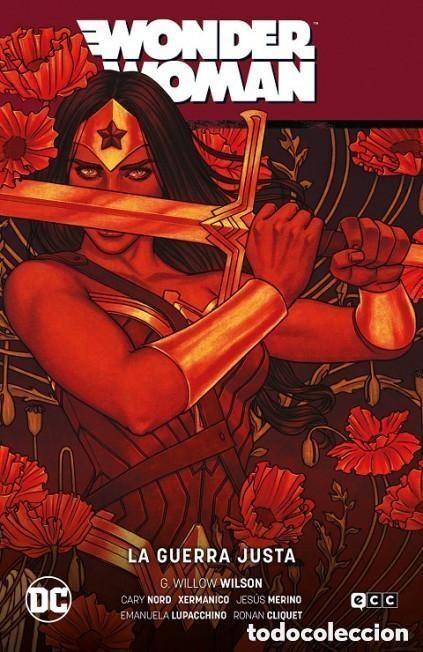 C&oacute;mics: WONDER WOMAN VOL. 9 LA GUERRA JUSTA - ECC - CARTONE - IMPECABLE - MTFA
