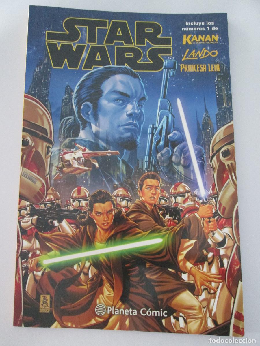 C&oacute;mics: STAR WARS - COMIC - N&ordm; 1 KANAN - LANDO - PRINCESA LEIA - PLANETA COMIC - 2015 - DISNEY LUCASFILM