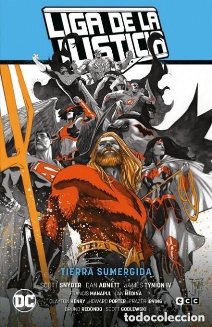 C&oacute;mics: LIGA DE LA JUSTICIA VOL. 2 LA TOTALIDAD 3 TIERRA SUMERGIDA - ECC - CARTONE - ESTADO EXCELENTE - OFM1