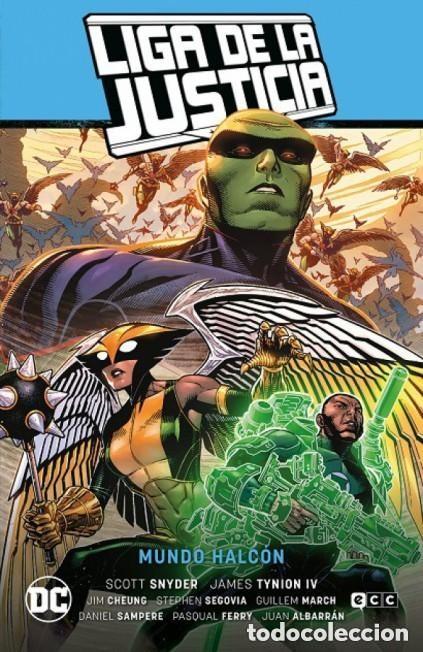 C&oacute;mics: LIGA DE LA JUSTICIA VOL. 3 LA TOTALIDAD 4 MUNDO HALCON - ECC - CARTONE - ESTADO EXCELENTE - MTFA