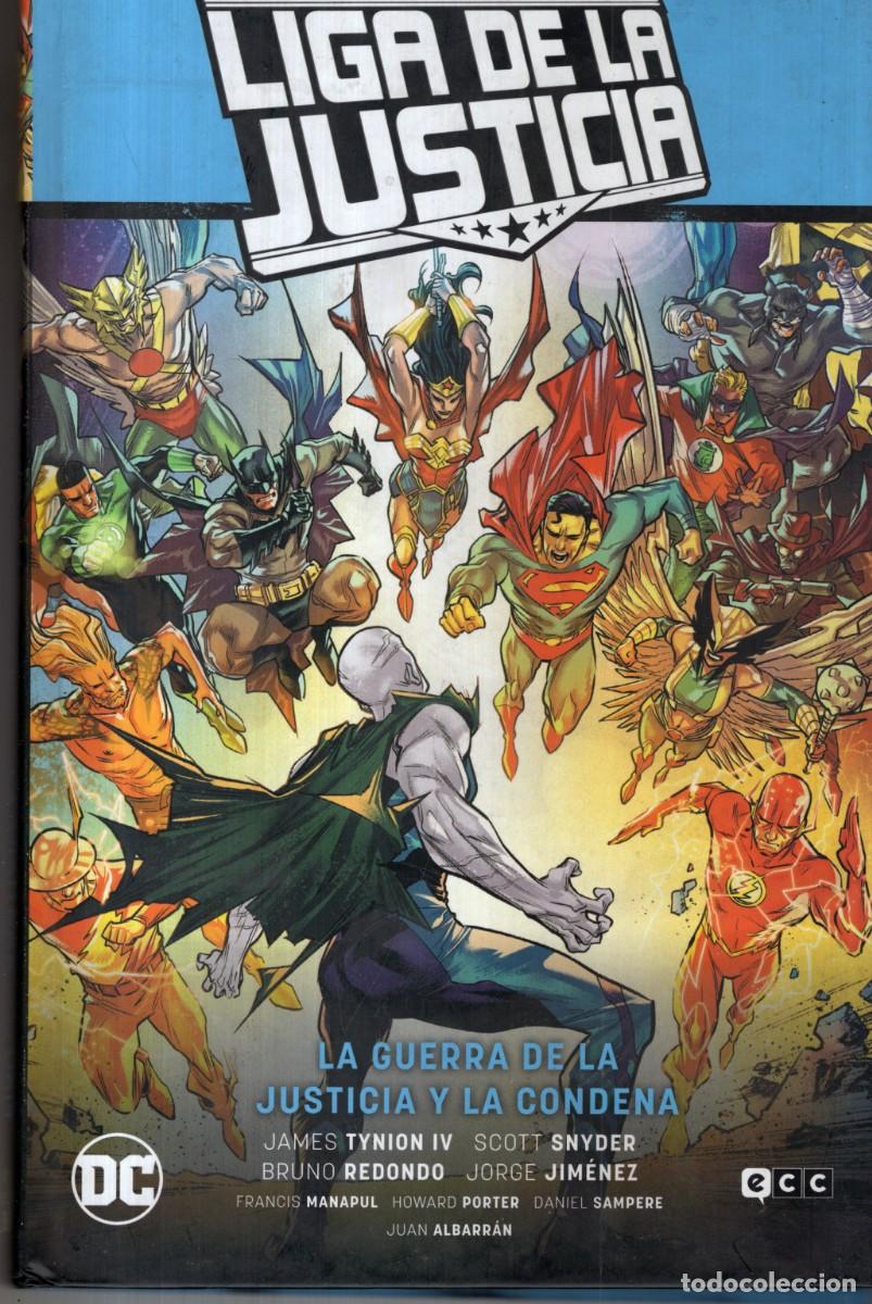 C&oacute;mics: LA GUERRA DE LA JUSTICIA Y LA CONDENA - ECC - CARTONE - ESTADO EXCELENTE - MTFA