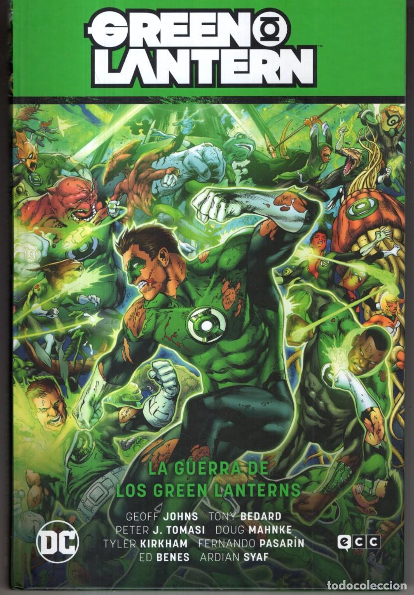 C&oacute;mics: GREEN LANTERN LA GUERRA DE LOS GREEN LANTERNS - ECC - CARTONE - MUY BUEN ESTADO- MTFA