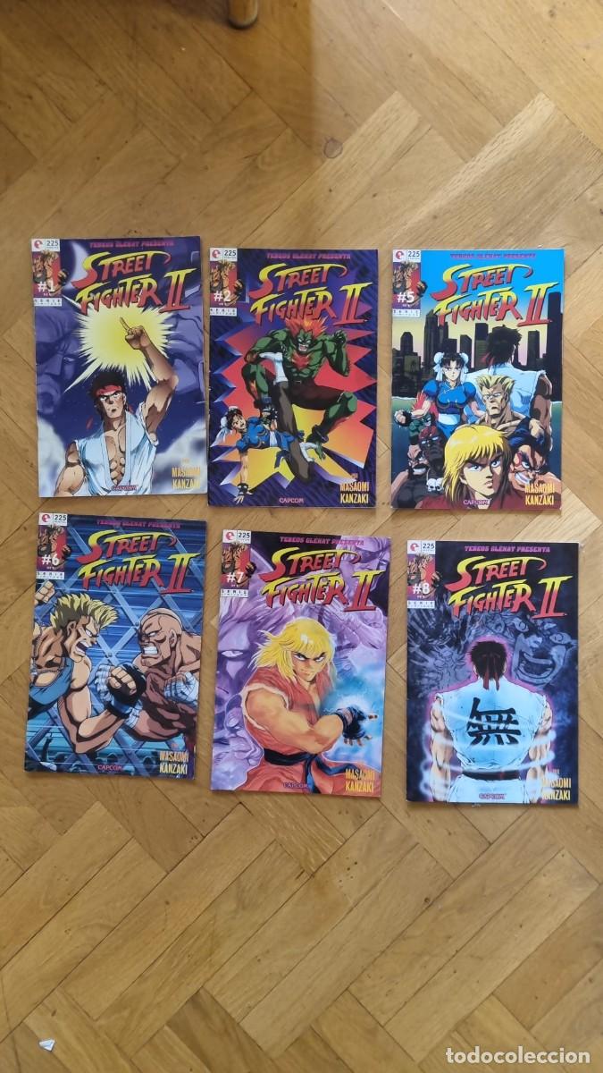 C&oacute;mics: Lote de c&oacute;mics Street Fighter II (1994) &middot; Kanzaki y Masaomi &middot; C&oacute;mics