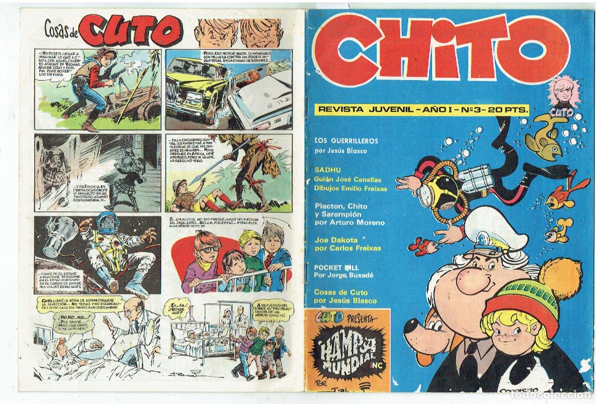C&oacute;mics: CHITO. REVISTA JUVENIL. N&ordm; 3. (B55.3 RUM) - Foto 2