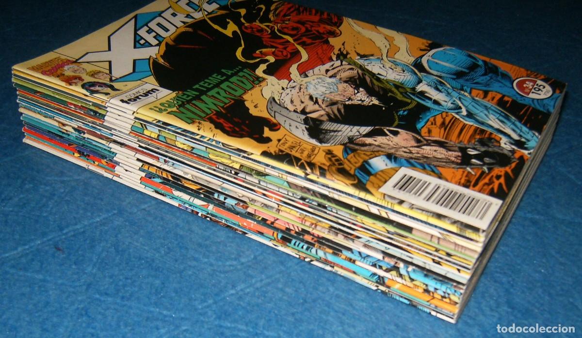 C&oacute;mics: X-FORCE . 16 a 34 . LOTE DE 19 N&Uacute;MEROS SEGUIDOS . FORUM - Foto 2