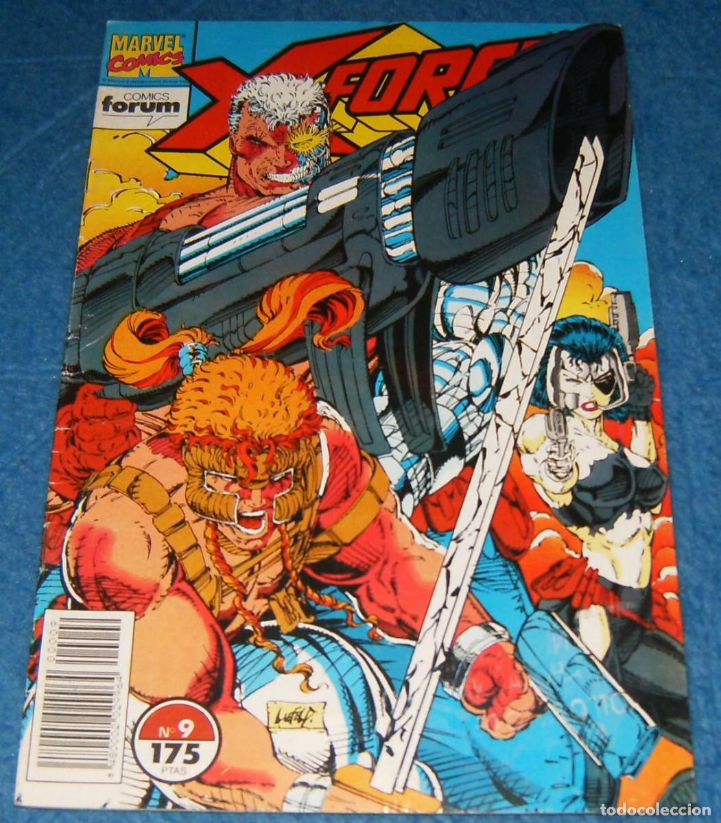 C&oacute;mics: X-FORCE . 1 . 9 . 10 . 11 . 17 . LOTE DE 5 N&Uacute;MEROS . FORUM - Foto 2