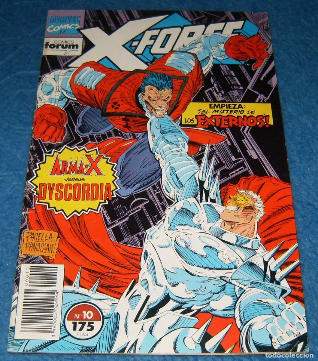 C&oacute;mics: X-FORCE . 1 . 9 . 10 . 11 . 17 . LOTE DE 5 N&Uacute;MEROS . FORUM - Foto 3