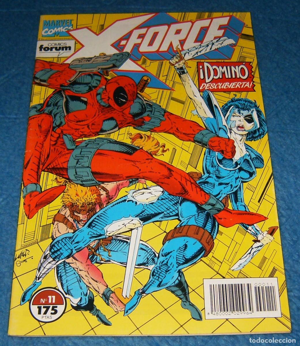 C&oacute;mics: X-FORCE . 1 . 9 . 10 . 11 . 17 . LOTE DE 5 N&Uacute;MEROS . FORUM - Foto 4