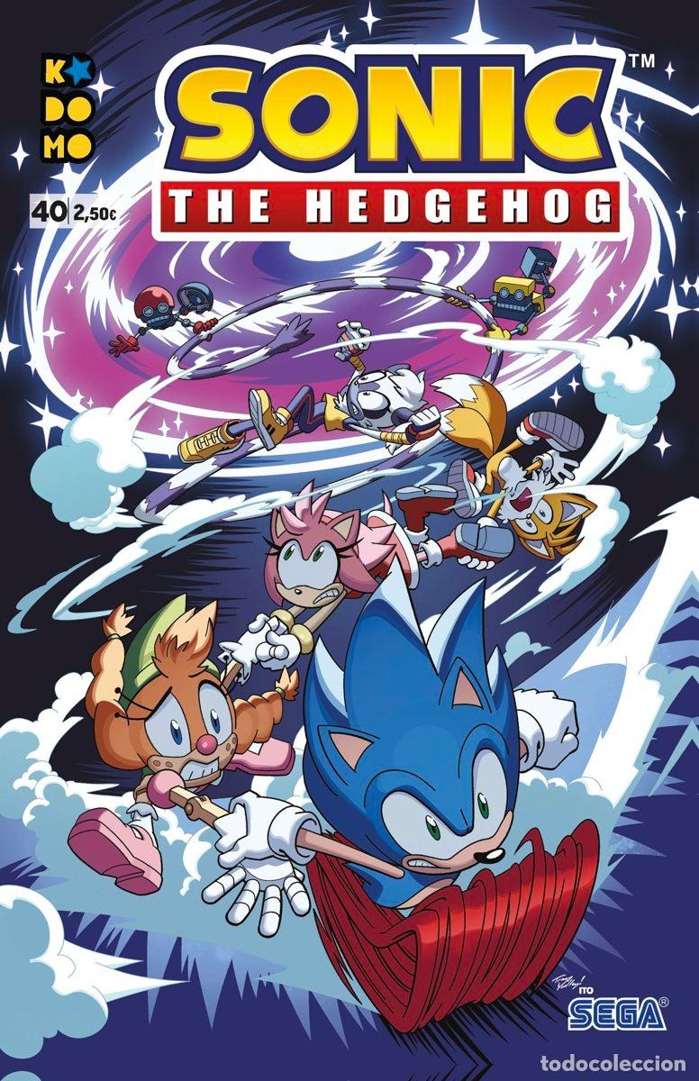 C&oacute;mics: SONIC: THE HEDHEGOG N&Uacute;M. 40 - ECC Ediciones