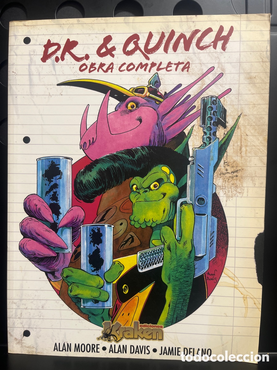 C&oacute;mics: D.R. & QUINCH : OBRA COMPLETA de ALAN MORE & ALAN DAVIS & JAMIE DELANO 2000AD KRAKEN DR ( 2006 )
