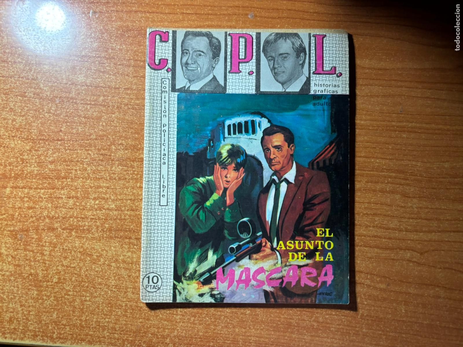 C&oacute;mics: C.P.L. / EL AGENTE C.P.O.L. N&ordm; 2 EDICIONES BOIXHER 1968