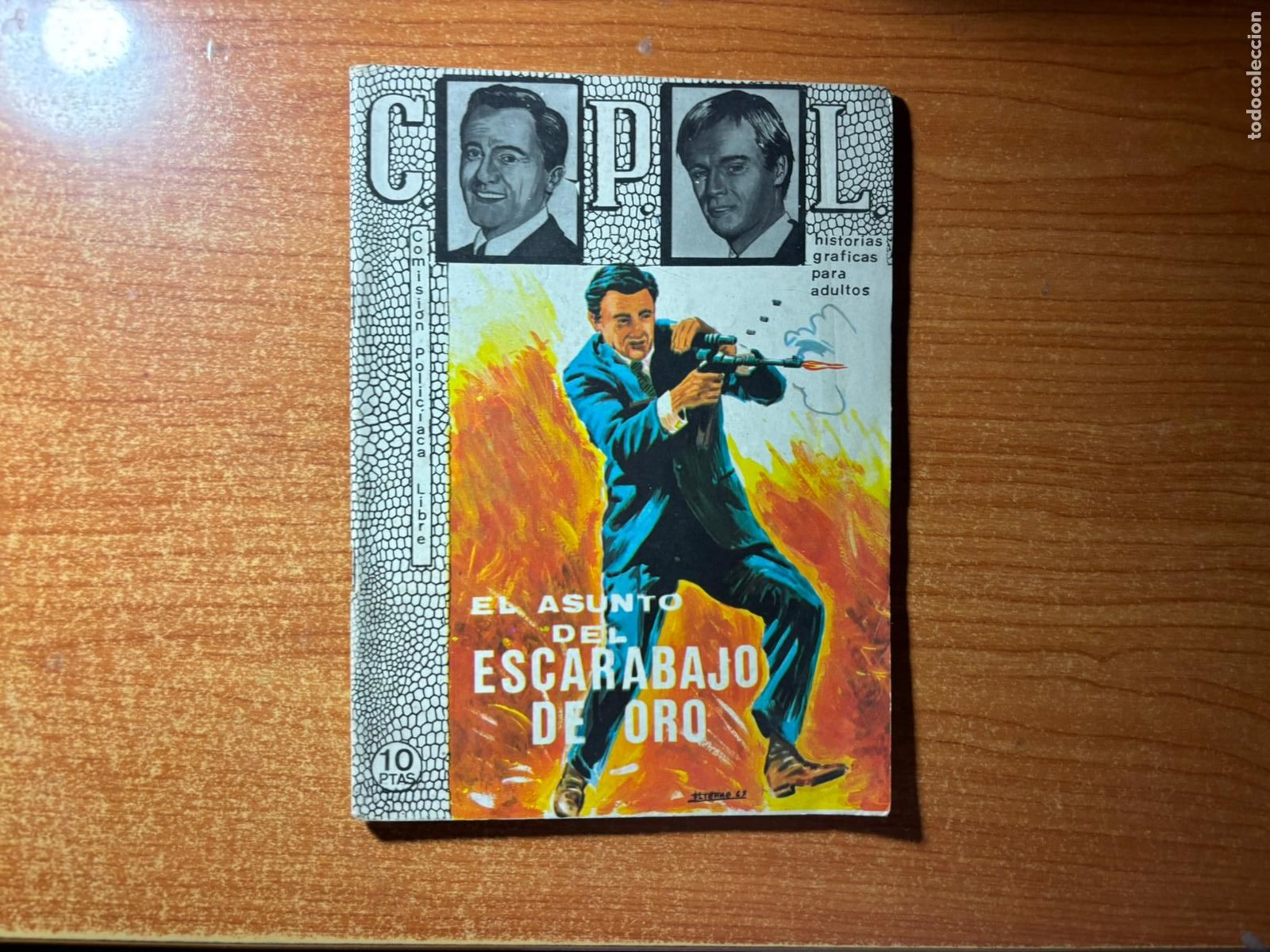 C&oacute;mics: C.P.L. / EL AGENTE C.P.O.L. N&ordm; 3 EDICIONES BOIXHER 1968