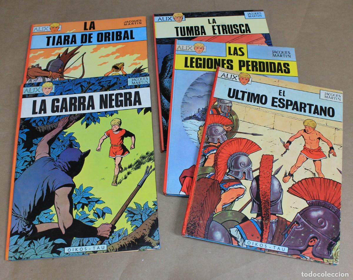 C&oacute;mics: ALIX Oikos Tau 1&ordf; 1969 1070 COMPLETA: La Tiara, Garra Negra, Las legiones, El &uacute;ltimo, Tumba Etrusca