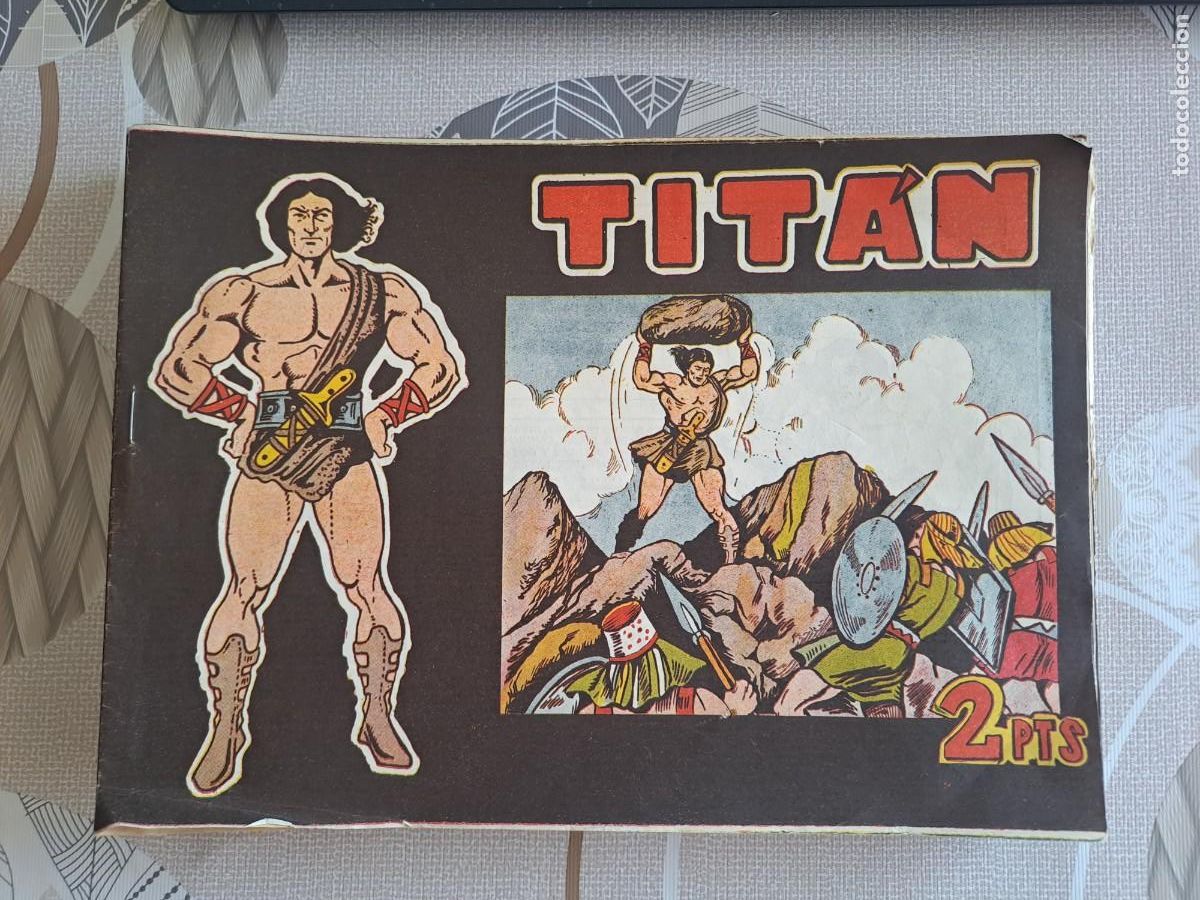 C&oacute;mics: Titan casi completa 39 de 40, Acr&oacute;polis en buen estado